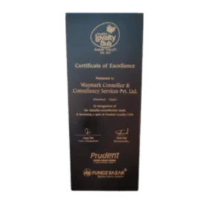 Certificate of Excellence